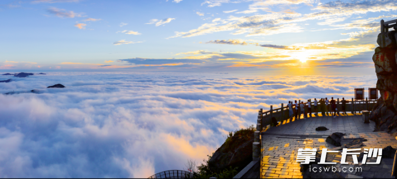 南岳衡山中心景区。 景区供图