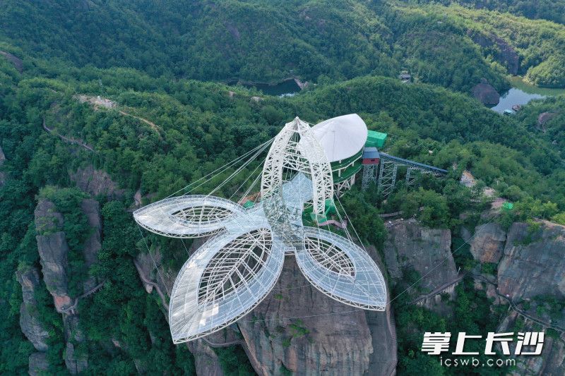 天岳石牛寨景区。 长沙晚报全媒体记者 贺文兵 摄