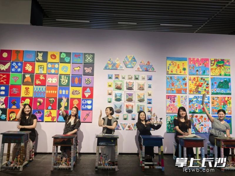 6月25日，2025年湖南美术馆“种子派对·童年艺术计划”项目启幕。