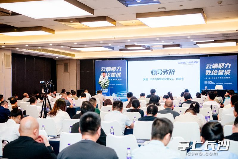 7月3日，一场以“云端聚力 数绘星城”为主题的政务云专题培训在长沙举行。长沙市数据局供图