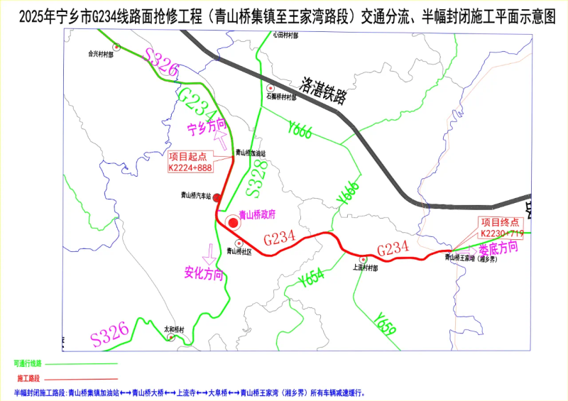 交通管制示意图