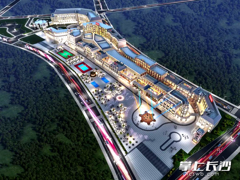 长沙铜官窑创业城效果图。 长沙铜官窑创业城效果图。