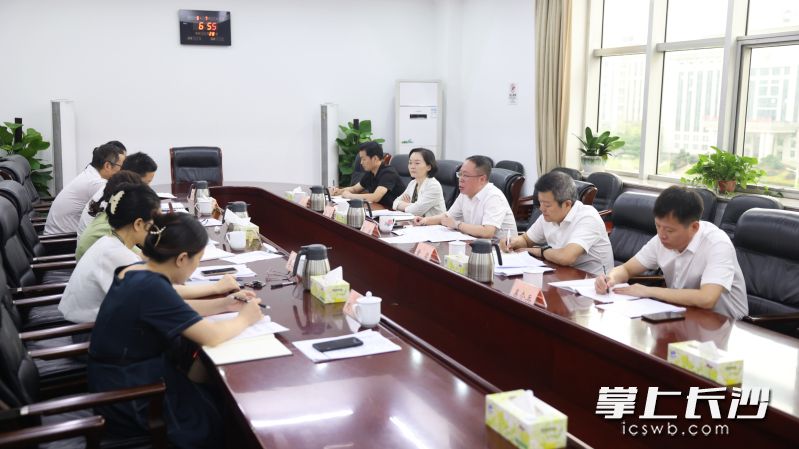 22日，市领导领办重点提案办理协商会召开。 长沙晚报全媒体记者 盛磊 摄