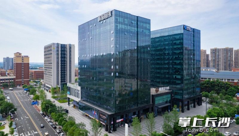 长沙城发恒伟办公楼。均为受访者供图