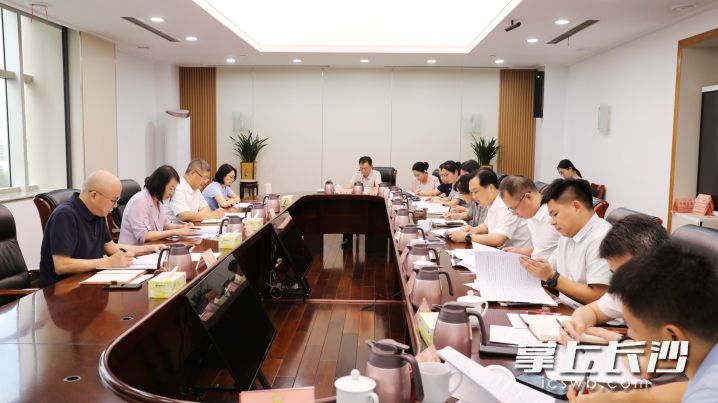 25日，市领导领办重点提案办理协商会召开。长沙晚报通讯员 陈婉依 摄