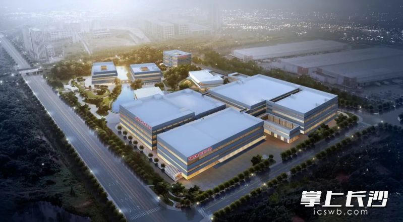 三诺生物全球研发中心效果图。受访者供图