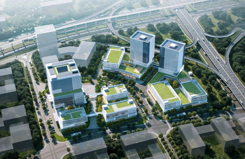 湘江科学城新材料基地效果图。通讯员 供图