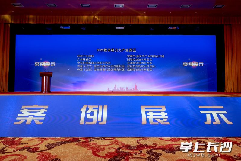 浏阳经开区获评“2025投资吸引力十佳园区”。均为 长沙晚报通讯员 谭琼斯供图