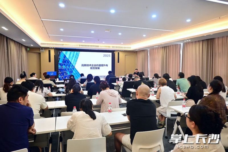 长沙市推进文化和科技融合发展系列政策宣讲——升高专场活动举行。均为市委宣传部供图