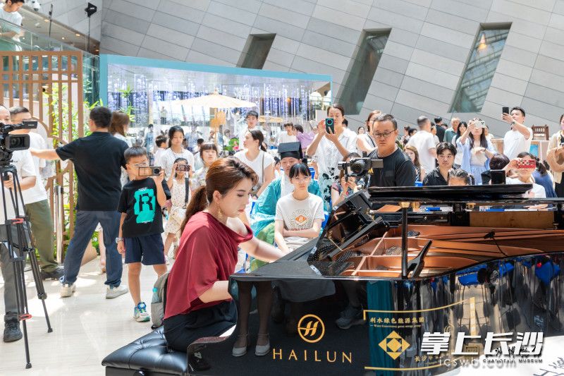 钢琴演奏。 均为长沙晚报通讯员涂鸦清供图