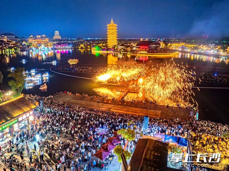 长沙铜官窑国风乐园。 均为景区供图