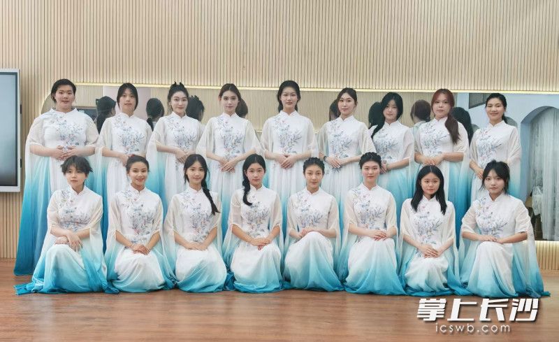 长沙星炬女子合唱团。 均为通讯员供图