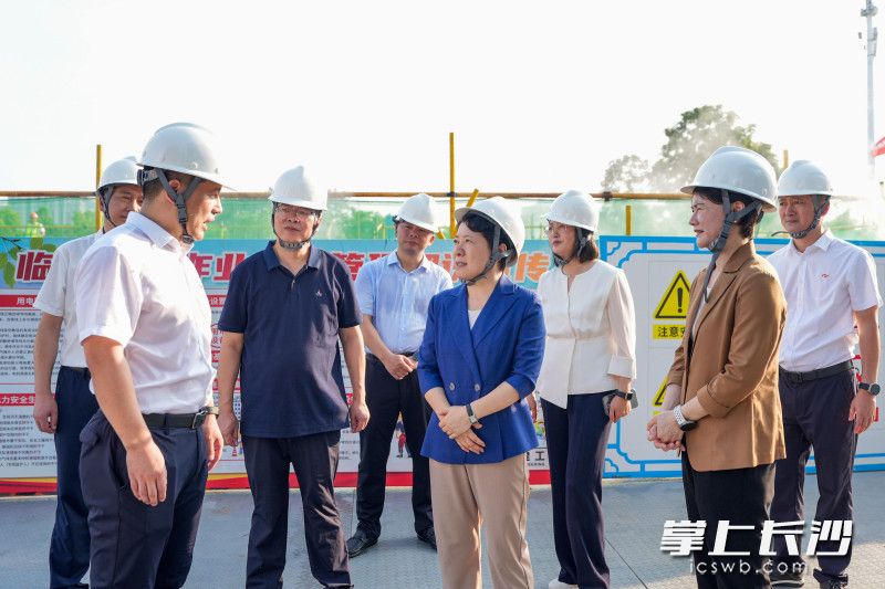宏大集团办公大楼项目建设现场。 均为长沙晚报全媒体记者郭雨滴摄