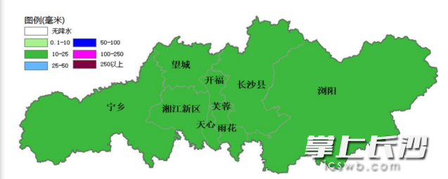 14日8时到15日8时降水量预报图  市气象台供图