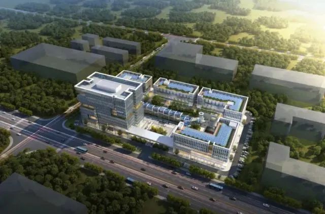 今年初在长沙投产的揽月空间技术产业园。受访者供图