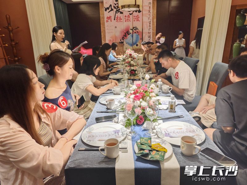交友活动现场。均为受访方供图