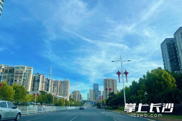 本周，长沙的太阳开启“爆炒模式”。 长沙晚报全媒体记者 舒元臻 摄