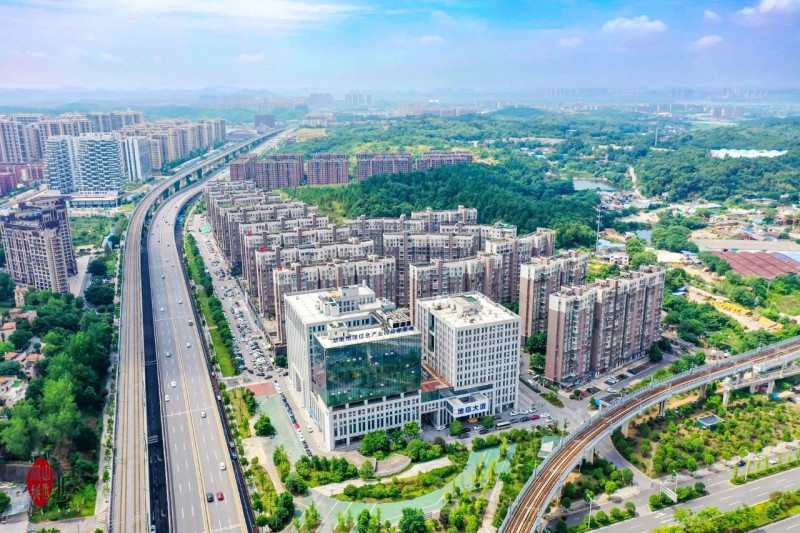 南部融城片区，其势已成。天心融媒 供图