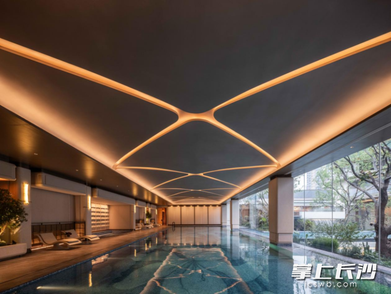 头部房企看好长沙市场，纷纷进行产品布局。图为招商蛇口在长沙的项目实景。