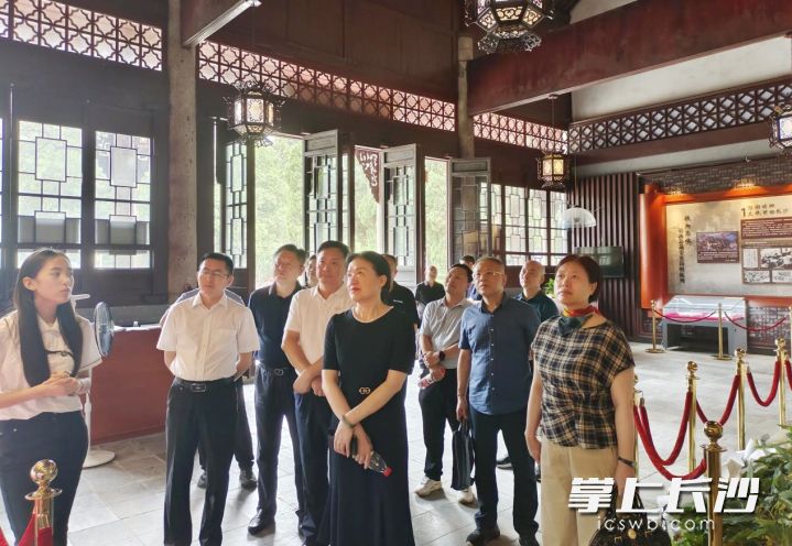 1日，市政协开展长沙抗战遗址保护调研。长沙晚报通讯员 曹晓阳 供图