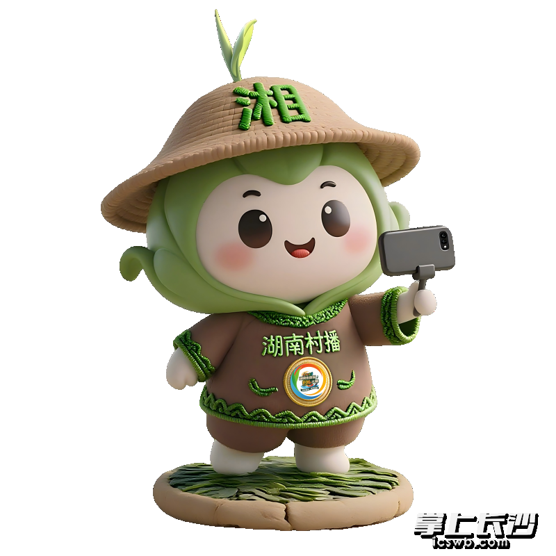 发布会上发布的村播卡通形象。