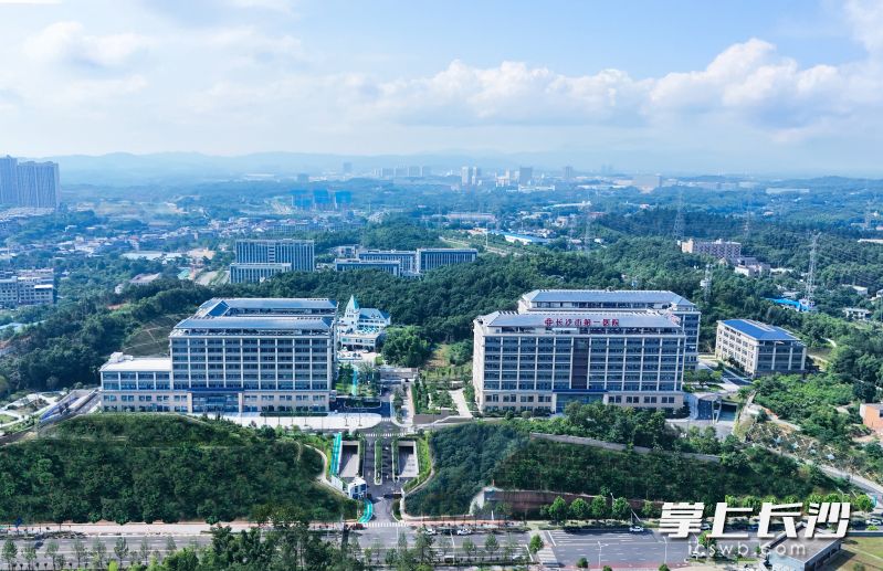 长沙市第一医院北院今日全面运行。医院供图