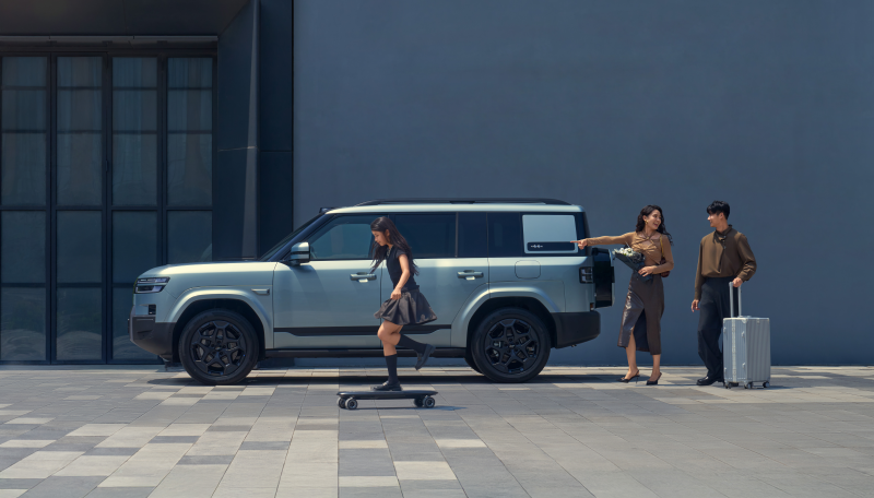 方程豹钛7定位为家用硬派SUV。 均为比亚迪供图