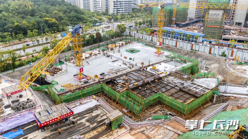 项目施工现场。