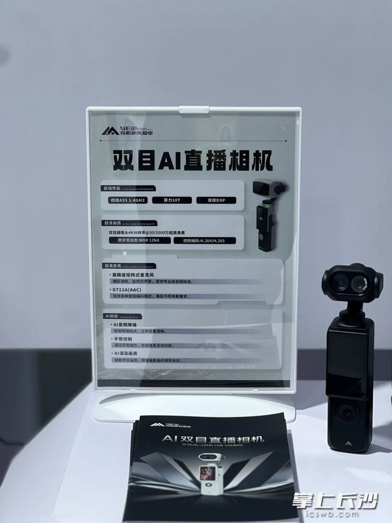 双目AI直播相机。