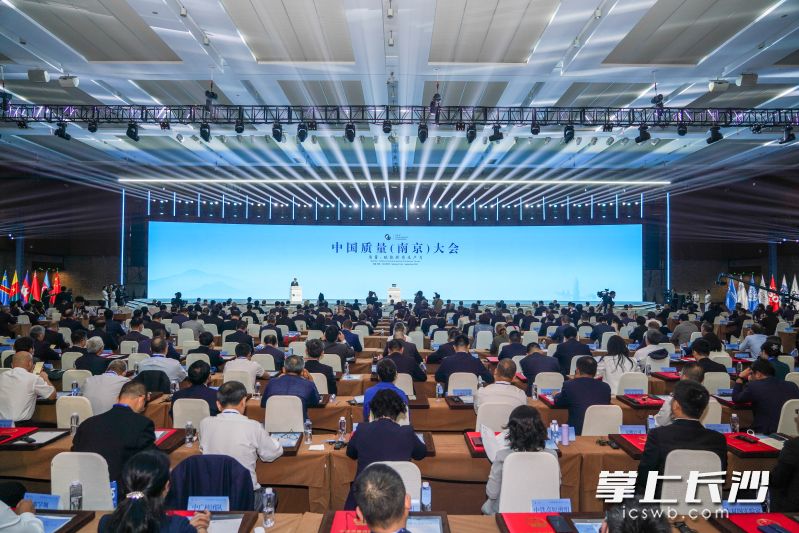 中国质量（南京）大会现场。