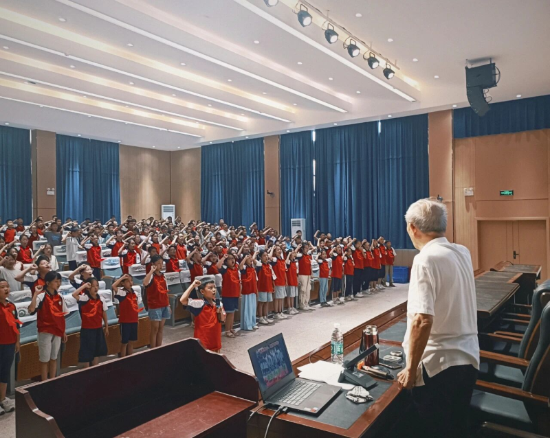 永安镇关工委主办“牢记光辉史,坚定强国心”主题活动。通讯员供图 永安镇关工委主办“牢记光辉史,坚定强国心”主题活动。通讯员供图