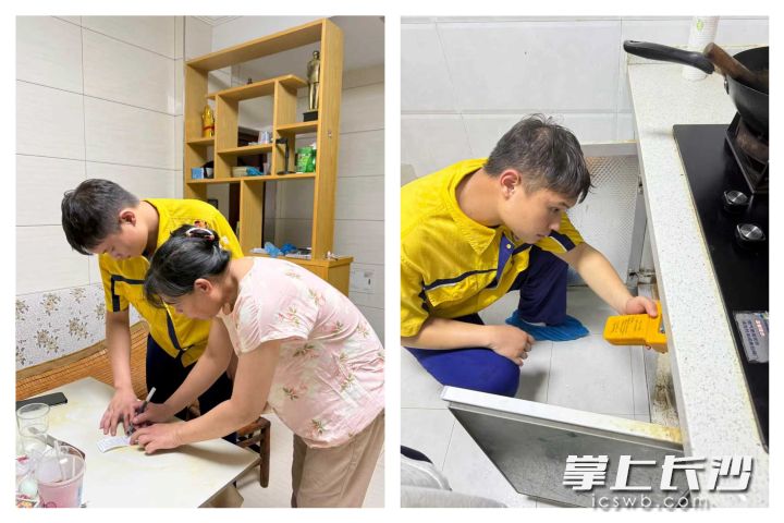 长沙深入开展管道燃气用户入户安检百日攻坚行动。截至目前，累计完成入户安检3.58万户，发现燃气安全隐患1.88万余处。 长沙晚报通讯员 高思玥 供图