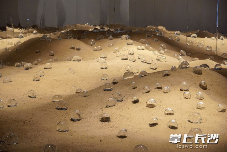 展厅一隅。 长沙晚报全媒体记者 易亿 摄 展厅一隅。 长沙晚报全媒体记者 易亿 摄