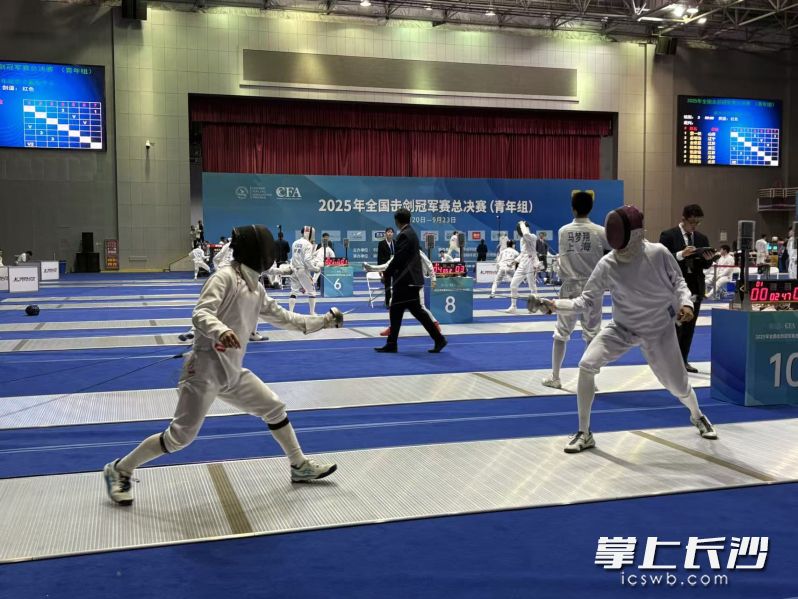 比赛现场 长沙晚报全媒体记者 宁莎鸥 摄