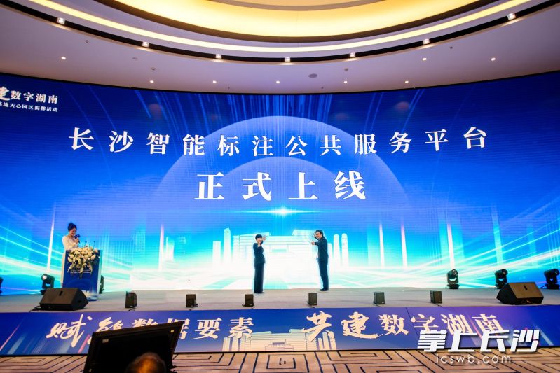 长沙智能标注公共服务平台正式上线。