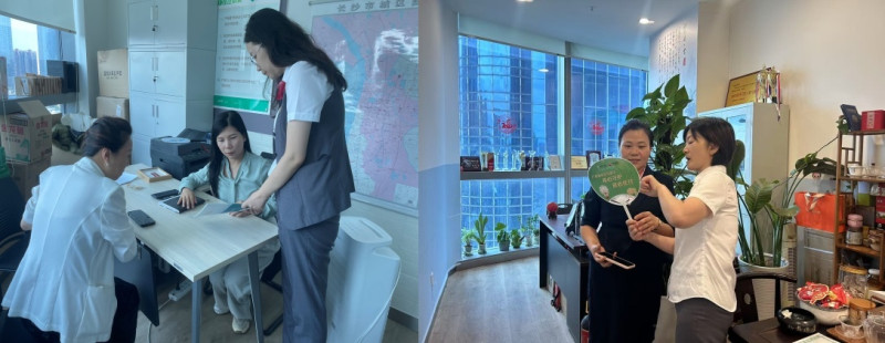 开福支行以“存款保险知识问答”为载体，结合防暑用品发放，吸引群众参与互动。