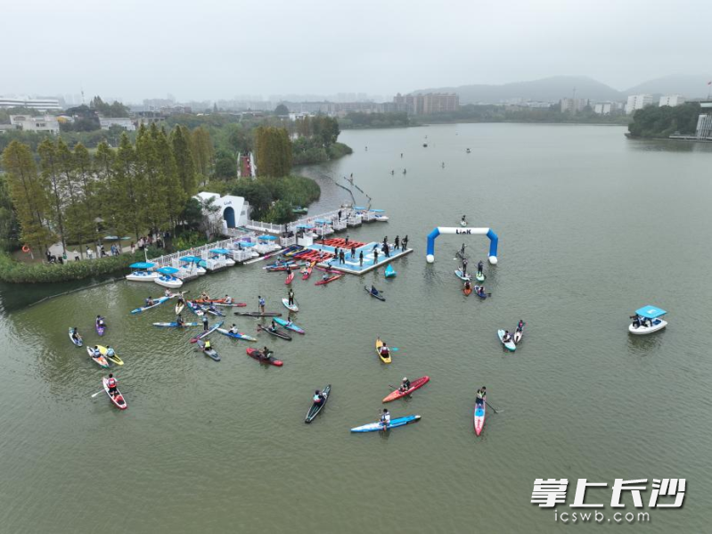 长沙领客后湖全民水上运动基地。 长沙领客后湖全民水上运动基地。