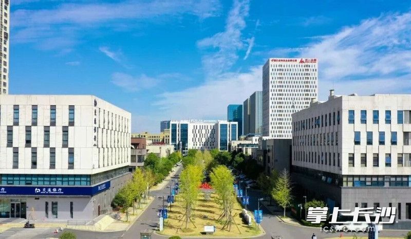 长沙科技新城。 长沙科技新城。