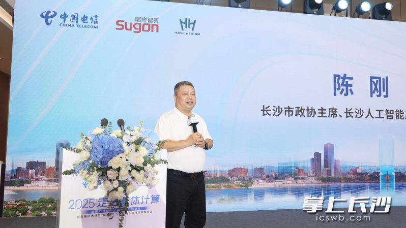 市政协主席、市人工智能产业链链长陈刚出席并致辞。