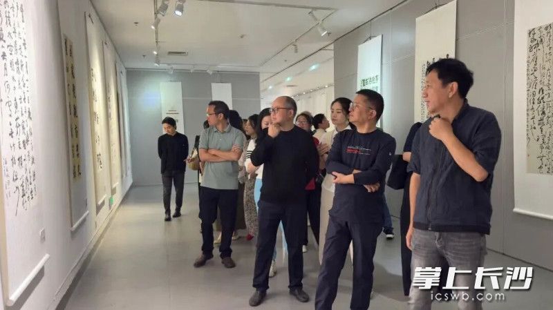 市民驻足欣赏。