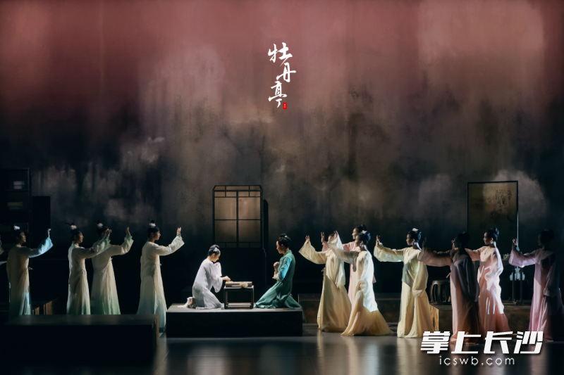 舞剧《牡丹亭》剧照之一。