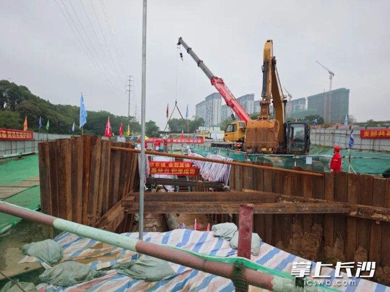 忠武燃气改迁工程顺利竣工并投入生产。长沙晚报通讯员 周栋麒 摄