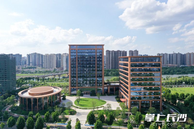 华为长沙研究所。 长沙晚报全媒体记者 王志伟 摄