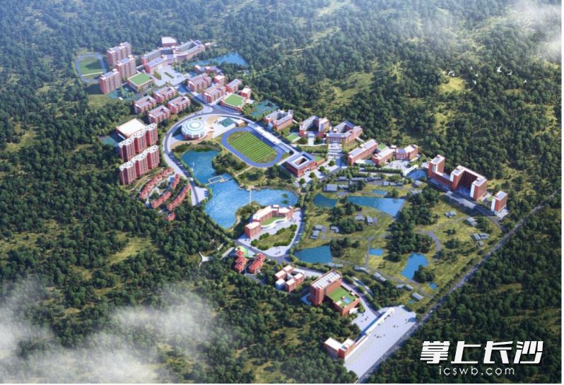 长沙市唯上商务科技学校浏阳校区(效果图)。均由长沙晚报通讯员 陈淑敏供图 长沙市唯上商务科技学校浏阳校区(效果图)。均由长沙晚报通讯员 陈淑敏供图