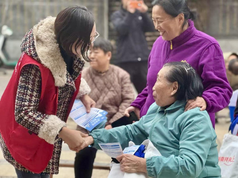 10月22日，芙蓉区荷花园街道荷晏社区“晏阳蓝·银发暖”志愿服务项目正式启动。均为通讯员供图