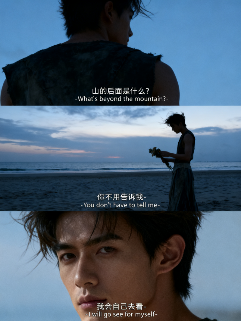 朋友圈流行的AI三宫格。资料图片