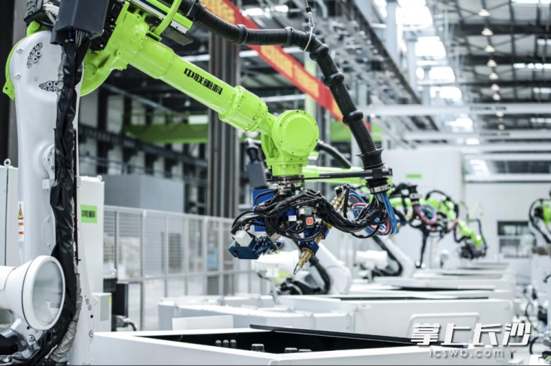 中联重科智慧产业城。 中联重科智慧产业城。