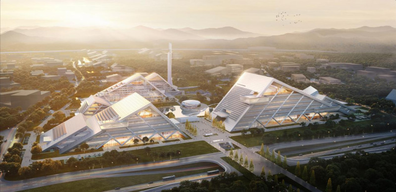 湘江科学中心效果图 湘江科学中心效果图