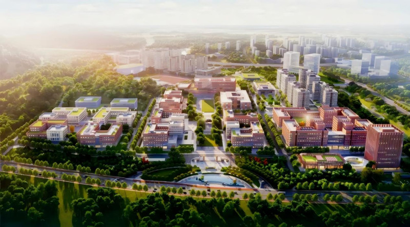 湖南大学科创港效果图 湖南大学科创港效果图