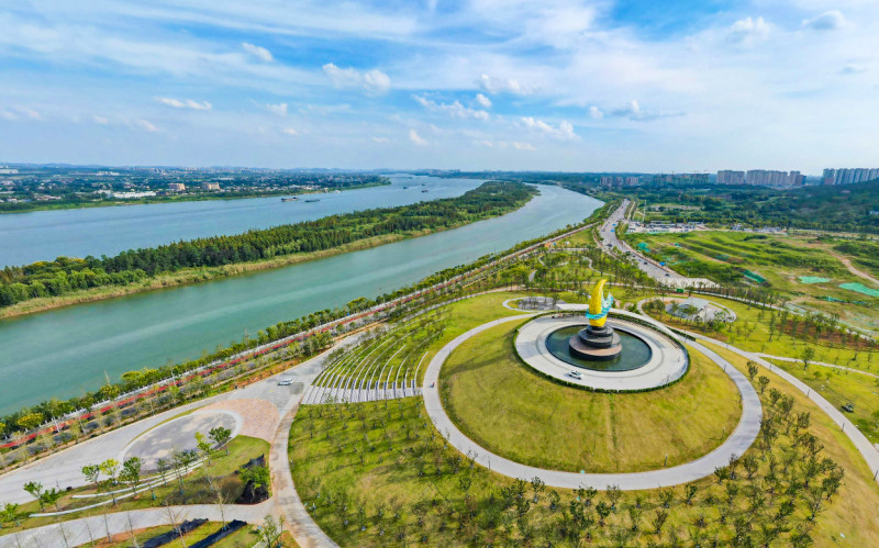 湘江、巴溪洲、女神公园 湘江、巴溪洲、女神公园
